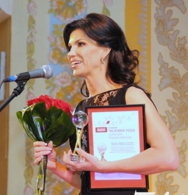 Премия "Человек года" вручена Юлии Жаботинской