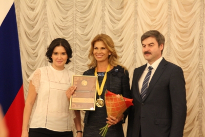 Медаль для Юлии Жаботинской